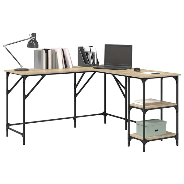 Schreibtisch Sonoma-Eiche 139x139 cm