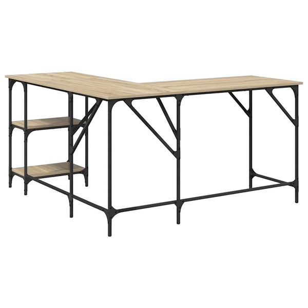 Schreibtisch Sonoma-Eiche 139x139 cm