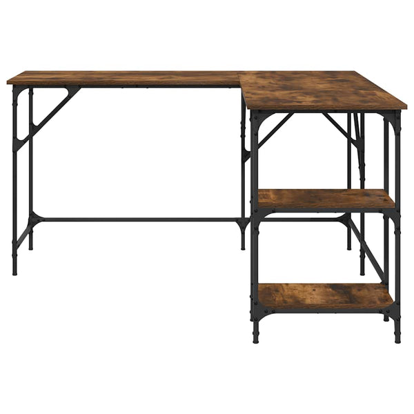 Eckschreibtisch Räuchereiche 139x139 cm
