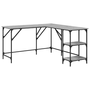 Schreibtisch Grau Sonoma 139x139 cm
