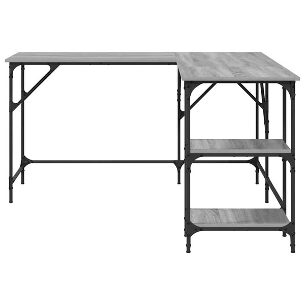 Schreibtisch Grau Sonoma 139x139 cm