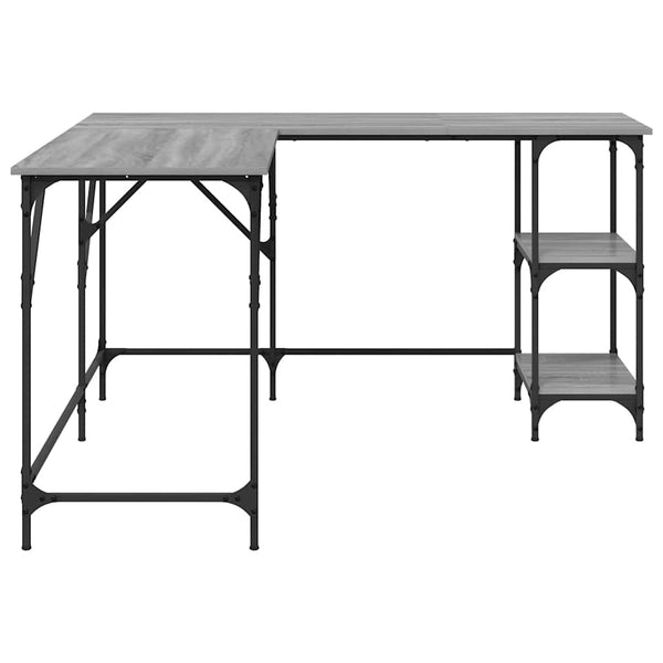 Schreibtisch Grau Sonoma 139x139 cm