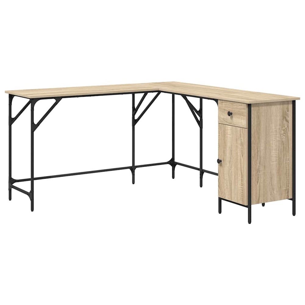 Schreibtisch Sonoma-Eiche 141x141 cm