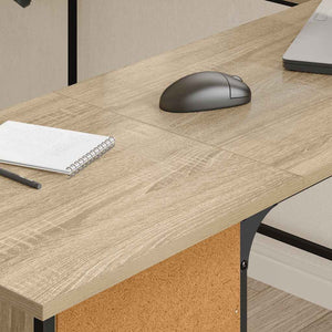 Schreibtisch Sonoma-Eiche 141x141 cm
