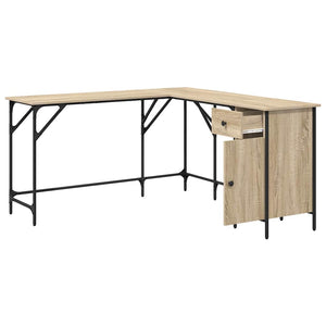 Schreibtisch Sonoma-Eiche 141x141 cm