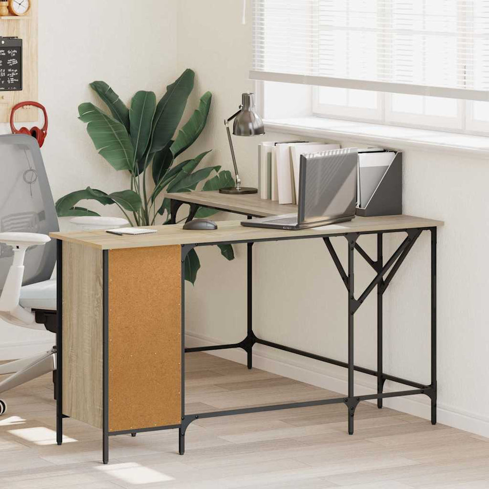 Schreibtisch Sonoma-Eiche 141x141 cm
