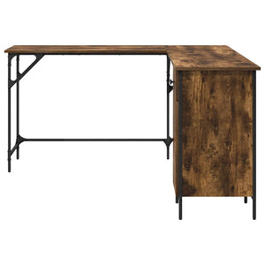 Schreibtisch Räuchereiche L-Form 141x141 cm