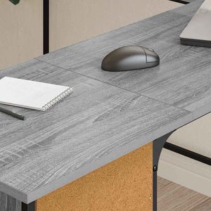 Schreibtisch Grau Sonoma 141x141 cm