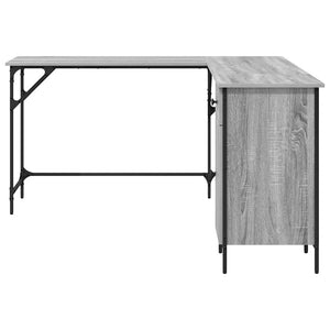 Schreibtisch Grau Sonoma 141x141 cm