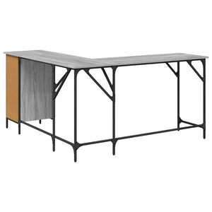 Schreibtisch Grau Sonoma 141x141 cm