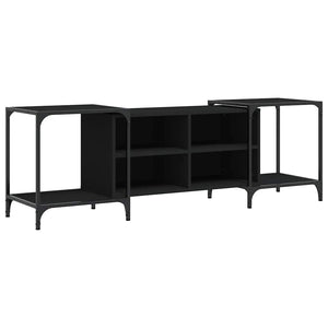 Schwarzer TV-Schrank 153 cm