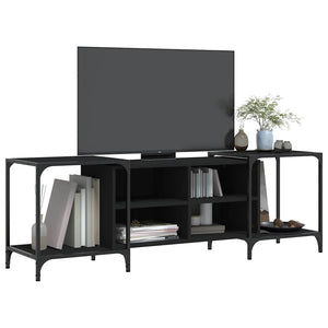 Schwarzer TV-Schrank 153 cm