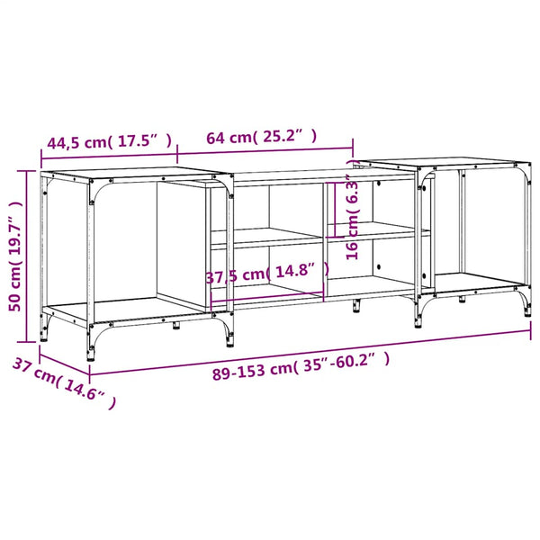 TV-Schrank Sonoma-Eiche 153 cm