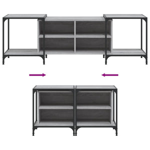 TV-Schrank Grau Sonoma 153 cm