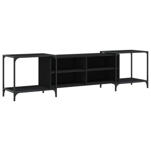 Schwarzer TV-Schrank 203 cm
