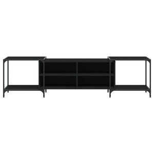 Schwarzer TV-Schrank 203 cm