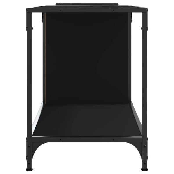 Schwarzer TV-Schrank 203 cm