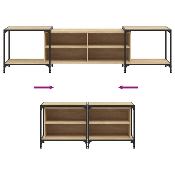 TV-Schrank Sonoma-Eiche, 203 cm