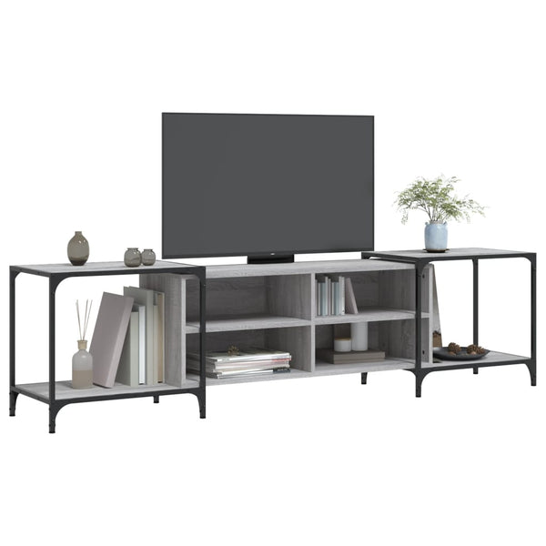 TV-Schrank Grau Sonoma 203 cm