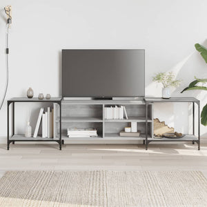 TV-Schrank Grau Sonoma 203 cm