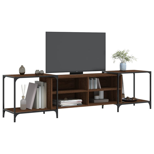 TV-Schrank Braun Eichen-Optik 203 cm