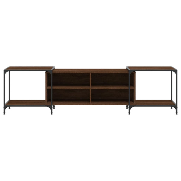 TV-Schrank Braun Eichen-Optik 203 cm