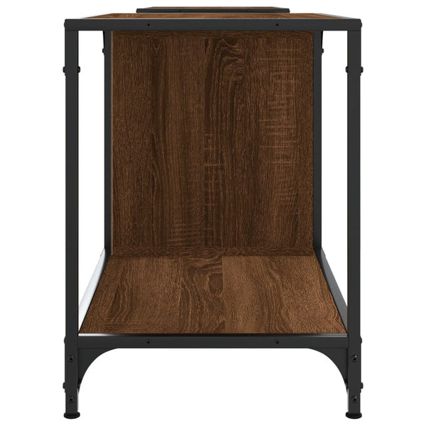 TV-Schrank Braun Eichen-Optik 203 cm