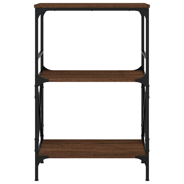 Bücherregal Braun Eiche 3 Böden