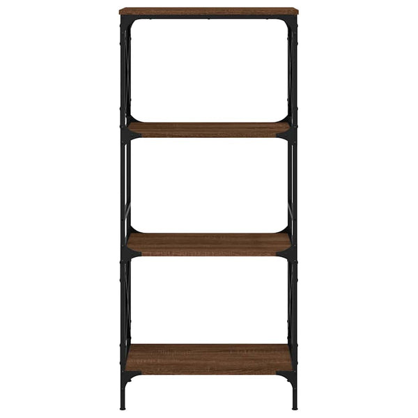 Bücherregal Braun Eiche mit 4 Böden