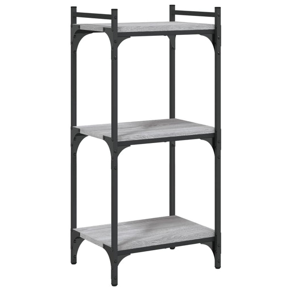 Bücherregal Grau Sonoma 40x30x86 cm