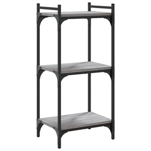 Bücherregal Grau Sonoma 40x30x86 cm