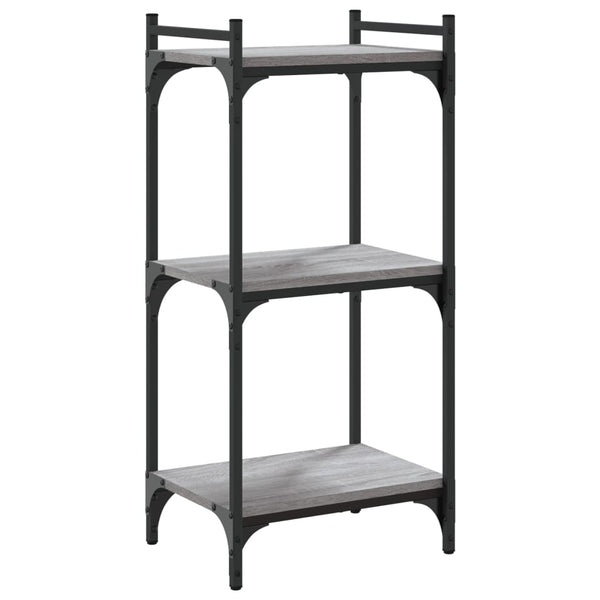 Bücherregal Grau Sonoma 40x30x86 cm