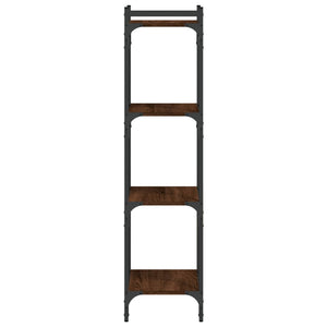 Bücherregal Braun Eiche-Optik 4 Böden