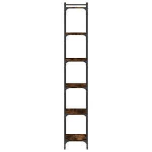 Bücherregal Räuchereiche 6 Böden 188 cm