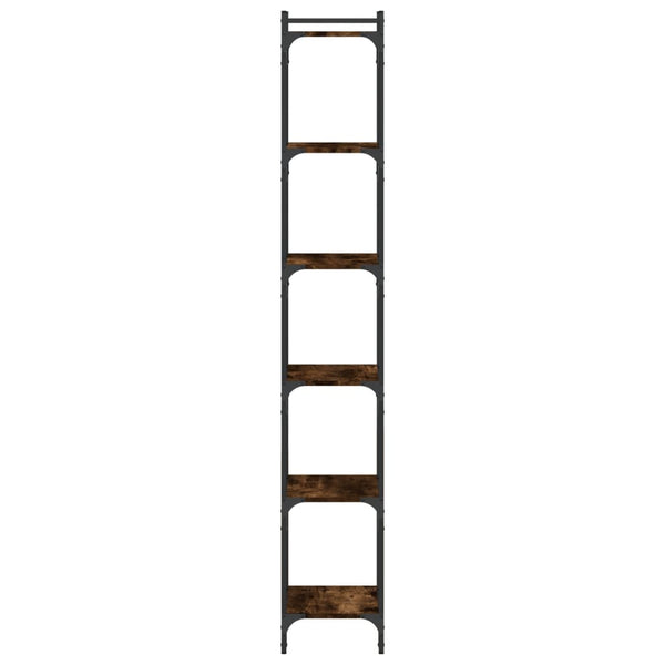 Bücherregal Räuchereiche 6 Böden 188 cm