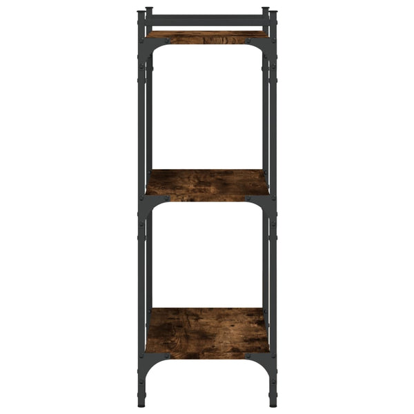 Bücherregal Räuchereiche, 3 Böden, 60 cm