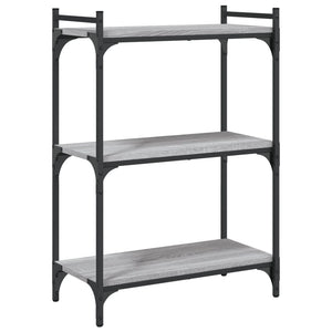 Bücherregal Grau Sonoma 60x30x86 cm