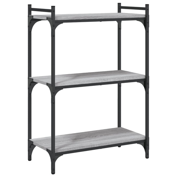 Bücherregal Grau Sonoma 60x30x86 cm