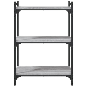 Bücherregal Grau Sonoma 60x30x86 cm