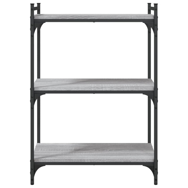 Bücherregal Grau Sonoma 60x30x86 cm