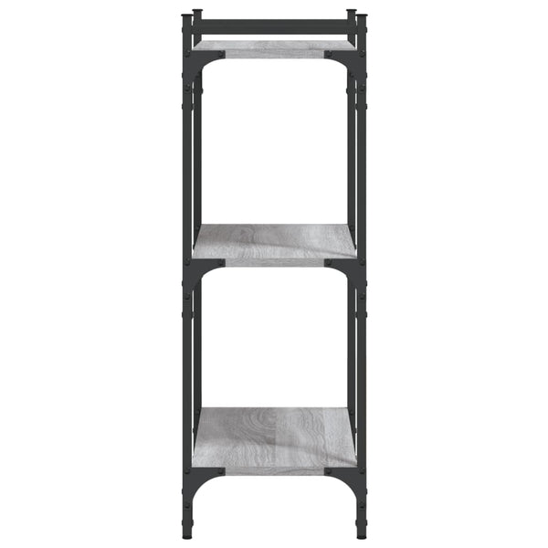 Bücherregal Grau Sonoma 60x30x86 cm