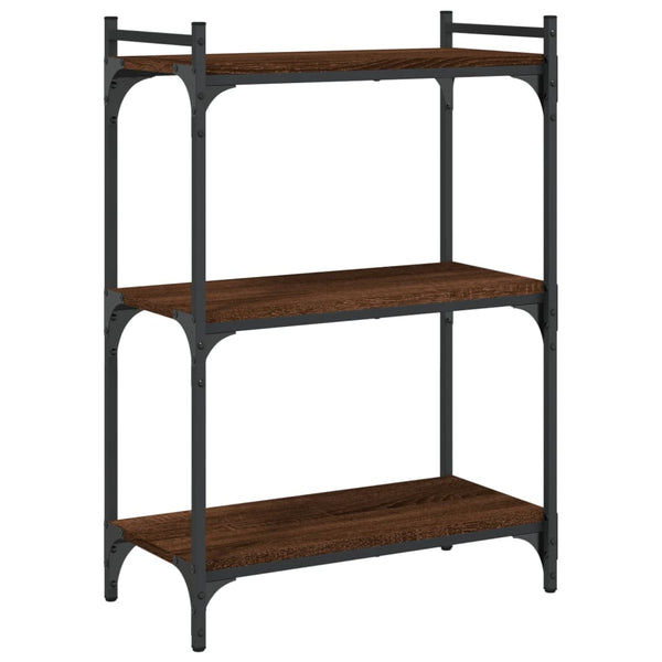 Bücherregal Braun Eichen-Optik 60x86cm
