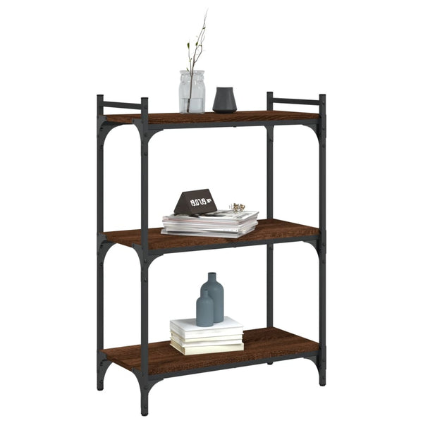 Bücherregal Braun Eichen-Optik 60x86cm