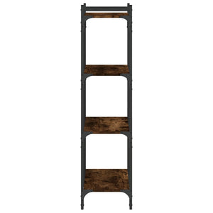 Bücherregal Räuchereiche 4 Böden 120 cm