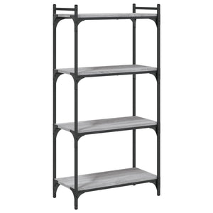 Bücherregal Grau Sonoma 60x30x120 cm