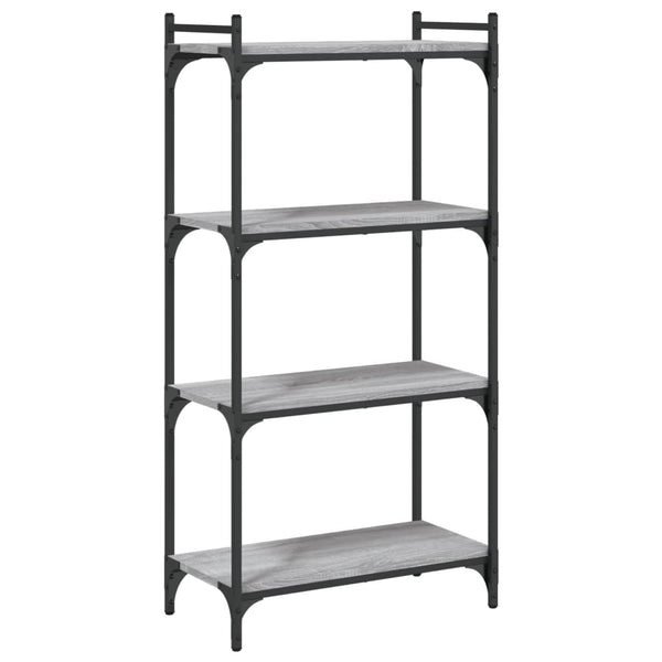 Bücherregal Grau Sonoma 60x30x120 cm