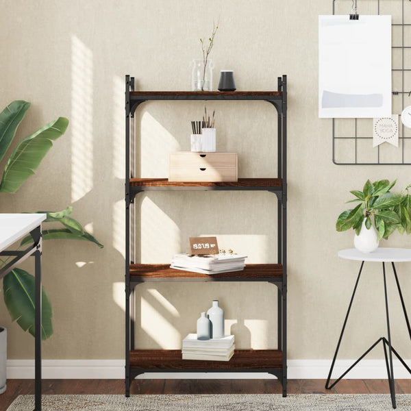 Bücherregal Braun Eiche-Optik 120cm