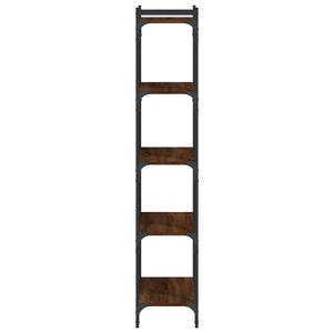 Bücherregal Braun Eiche-Optik 60x30x154cm