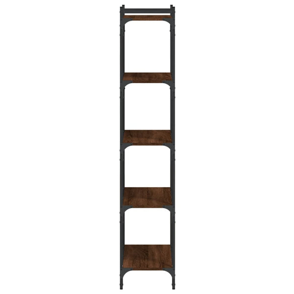 Bücherregal Braun Eiche-Optik 60x30x154cm