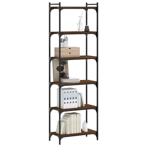 Bücherregal Braun Eiche 60x30x188cm
